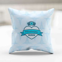 Load image into Gallery viewer, Designs by MyUtopia Shout Out:Mississippi Nurse Blue Pillowcase
