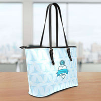 Load image into Gallery viewer, Designs by MyUtopia Shout Out:Mississippi Nurse Faux Leather Totebag Purse Blue

