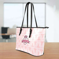 Load image into Gallery viewer, Designs by MyUtopia Shout Out:Mississippi Nurse Faux Leather Totebag Purse Pink
