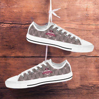 Load image into Gallery viewer, Designs by MyUtopia Shout Out:Mississippi Nurse Lowtop Sneakers Brown

