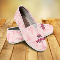Load image into Gallery viewer, Designs by MyUtopia Shout Out:Mississippi Nurse Pink Casual Canvas Slip on Shoes Women&#39;s Flats
