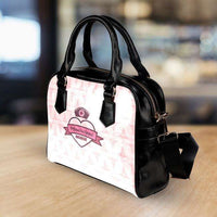 Load image into Gallery viewer, Designs by MyUtopia Shout Out:Mississippi Nurse Pink Faux Leather Handbag with Shoulder Strap
