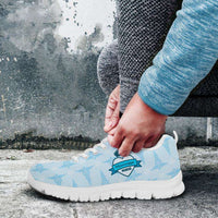 Load image into Gallery viewer, Designs by MyUtopia Shout Out:Mississippi Nurse Running Shoes Blue,Women&#39;s / Ladies US5 (EU35) / Pale Blue,Running Shoes
