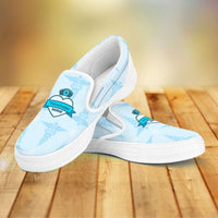 Load image into Gallery viewer, Designs by MyUtopia Shout Out:Mississippi Nurse Slip-on Shoes Blue
