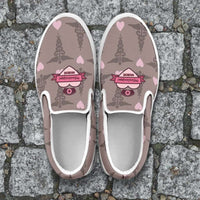 Load image into Gallery viewer, Designs by MyUtopia Shout Out:Mississippi Nurse Slip-on Shoes Brown
