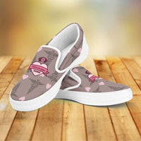 Load image into Gallery viewer, Designs by MyUtopia Shout Out:Mississippi Nurse Slip-on Shoes Brown
