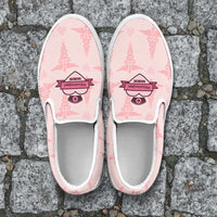 Load image into Gallery viewer, Designs by MyUtopia Shout Out:Mississippi Nurse Slip-on Shoes Pink
