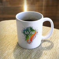 Load image into Gallery viewer, Designs by MyUtopia Shout Out:Mom Love White Coffee Mug,11oz / White,Ceramic Coffee Mug
