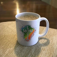 Load image into Gallery viewer, Designs by MyUtopia Shout Out:Mom Love White Coffee Mug
