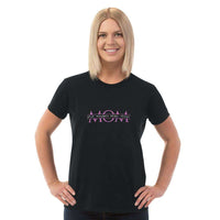 Load image into Gallery viewer, Designs by MyUtopia Shout Out:MOM Personalized with Kid&#39;s Names Adult Unisex T-Shirt
