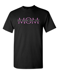 Load image into Gallery viewer, Designs by MyUtopia Shout Out:MOM Personalized with Kid&#39;s Names Adult Unisex T-Shirt,Black / S,Adult Unisex T-Shirt
