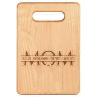 Best Mother In The World Personalized Wood Cutting Board – Elite