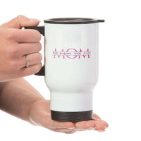 Load image into Gallery viewer, Designs by MyUtopia Shout Out:MOM Personalized with Kid&#39;s Names Travel Mug
