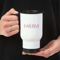 Load image into Gallery viewer, Designs by MyUtopia Shout Out:MOM Personalized with Kid&#39;s Names Travel Mug
