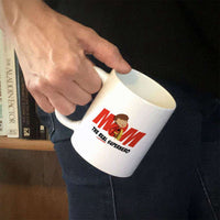 Load image into Gallery viewer, Designs by MyUtopia Shout Out:Mom The Real Superhero White Coffee Mug

