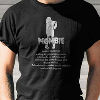 Load image into Gallery viewer, Designs by MyUtopia Shout Out:Mombie - A Sleep Deprived Super Mom Adult Unisex T-Shirt
