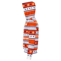 Load image into Gallery viewer, Designs by MyUtopia Shout Out:#More Tiger Pushups Clemson Fan - 3D Ugly Christmas Sweater Style Fashion Pullover Hoodie
