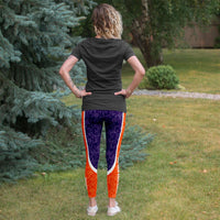 Load image into Gallery viewer, Designs by MyUtopia Shout Out:#More Tiger Pushups Clemson Fan - Fashion Leggings
