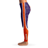 Load image into Gallery viewer, Designs by MyUtopia Shout Out:#More Tiger Pushups Clemson Fan - Fashion Leggings
