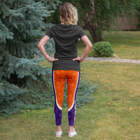 Load image into Gallery viewer, Designs by MyUtopia Shout Out:More Tiger Pushups Clemson Fan Fashion Leggings Ladies Tights
