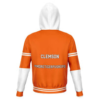 Load image into Gallery viewer, Designs by MyUtopia Shout Out:#MoreTigerPushups Clemson Fan - Fashion Fleece Lined Pullover Unisex Hoodie
