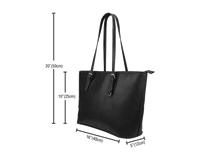 Load image into Gallery viewer, Designs by MyUtopia Shout Out:#MoreTigerPushUps Clemson Fan Faux Leather Totebag Purse - Medium
