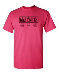 Load image into Gallery viewer, Designs by MyUtopia Shout Out:Mother Elements Adult Unisex T-Shirt,S / Cyber Pink,Adult Unisex T-Shirt
