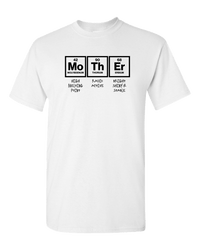 Load image into Gallery viewer, Designs by MyUtopia Shout Out:Mother Elements Adult Unisex T-Shirt,S / White,Adult Unisex T-Shirt
