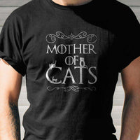 Load image into Gallery viewer, Designs by MyUtopia Shout Out:Mother of Cats Adult Unisex T-Shirt
