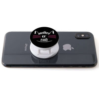 Load image into Gallery viewer, Designs by MyUtopia Shout Out:Mother of Cats Hinged Pop-out Phone Grip and Stand for Smartphones and Tablets
