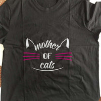 Load image into Gallery viewer, Designs by MyUtopia Shout Out:Mother of Cats Ultra Cotton T-Shirt

