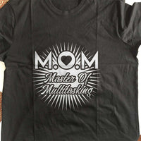 Load image into Gallery viewer, Designs by MyUtopia Shout Out:Multitasking Mom Adult Unisex T-Shirt
