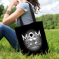 Load image into Gallery viewer, Designs by MyUtopia Shout Out:Multitasking Mom Fabric Totebag Reusable Shopping Tote
