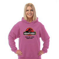 Load image into Gallery viewer, Designs by MyUtopia Shout Out:Mummysaurus Personalized Adult Hoodie

