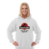 Load image into Gallery viewer, Designs by MyUtopia Shout Out:Mummysaurus Personalized Adult Hoodie
