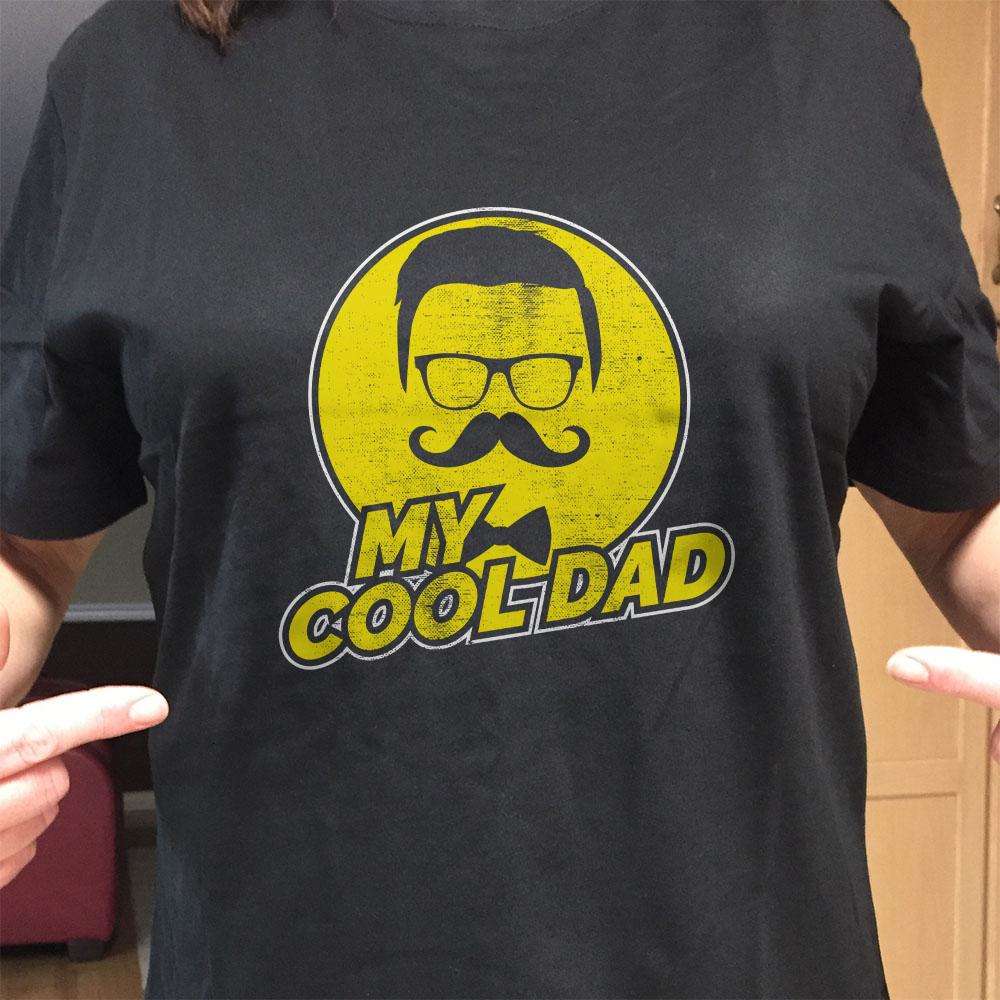 Designs by MyUtopia Shout Out:My Cool Dad Adult Unisex T-Shirt