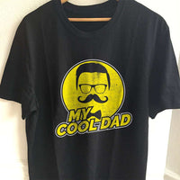 Load image into Gallery viewer, Designs by MyUtopia Shout Out:My Cool Dad Adult Unisex T-Shirt,S / Black,Adult Unisex T-Shirt
