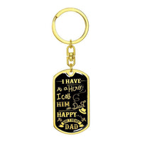 Load image into Gallery viewer, Designs by MyUtopia Shout Out:My Dad is my Hero, Birthday gift for Dad Keepsake Keychain,18k Gold Finish / No,Liquid Glass Keychain
