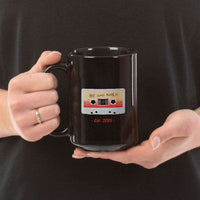 Load image into Gallery viewer, Designs by MyUtopia Shout Out:My Dad Rocks Personalized Coffee Mug - Black
