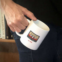 Load image into Gallery viewer, Designs by MyUtopia Shout Out:My Dad Rocks Personalized Coffee Mug - White
