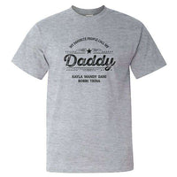 Load image into Gallery viewer, Designs by MyUtopia Shout Out:My Favorite People Call Me Daddy Personalized Adult Unisex T-Shirt,Athletic Heather / S,Adult Unisex T-Shirt
