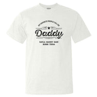 Load image into Gallery viewer, Designs by MyUtopia Shout Out:My Favorite People Call Me Daddy Personalized Adult Unisex T-Shirt,White / S,Adult Unisex T-Shirt

