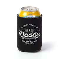 Load image into Gallery viewer, Designs by MyUtopia Shout Out:My Favorite People Call Me Daddy Personalized Can Wrap,Black,Can Wrap
