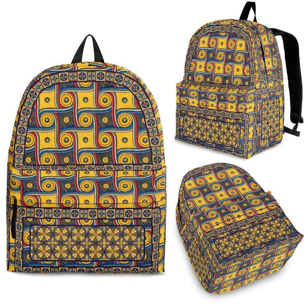 Designs by MyUtopia Shout Out:My Happy Place Galifrey One Carpet Custom Backpack