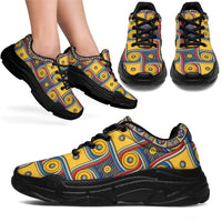 Load image into Gallery viewer, Designs by MyUtopia Shout Out:My Happy Place Galifrey One Carpet Walking Shoes,Women&#39;s / Ladies US5.5 (EU36) / Multi,Chunky Sneakers
