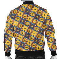 Load image into Gallery viewer, Designs by MyUtopia Shout Out:My Happy Place Gallifrey One Carpet Men&#39;s Bomber Jacket
