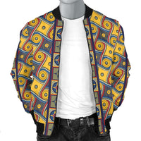Load image into Gallery viewer, Designs by MyUtopia Shout Out:My Happy Place Gallifrey One Carpet Men&#39;s Bomber Jacket
