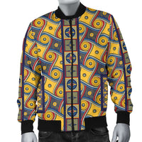 Load image into Gallery viewer, Designs by MyUtopia Shout Out:My Happy Place Gallifrey One Carpet Men&#39;s Bomber Jacket
