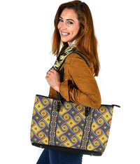Load image into Gallery viewer, Designs by MyUtopia Shout Out:My Happy Place Gallifrey One Carpet Vegan Leather Tote Purse
