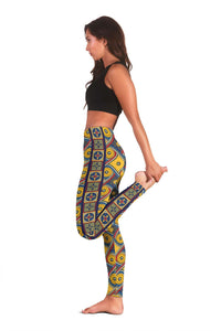 Load image into Gallery viewer, Designs by MyUtopia Shout Out:My Happy Place Gallifrey One High Waist Fashion Yoga Fitness Leggings
